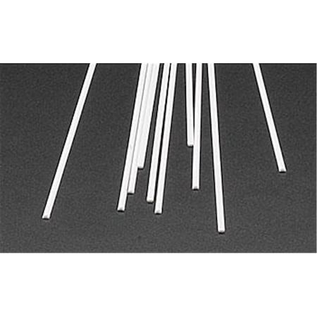 Plastruct 060 x 10 in. MRH-60 Rod Styrene - Half Round, 10PK PLS90881